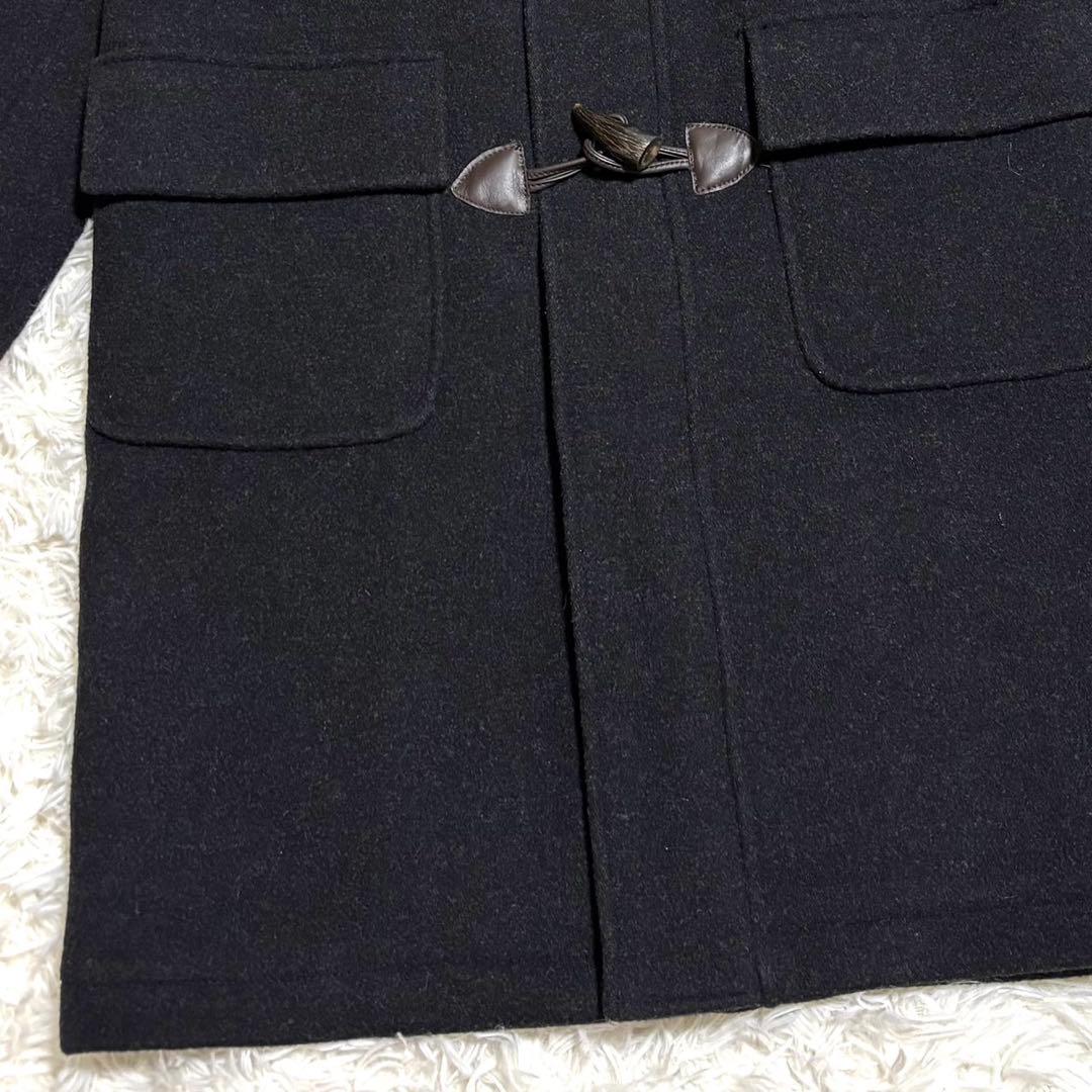 【極美品】ブルックスブラザーズ　ダッフルコート　チェック　フード　ウール