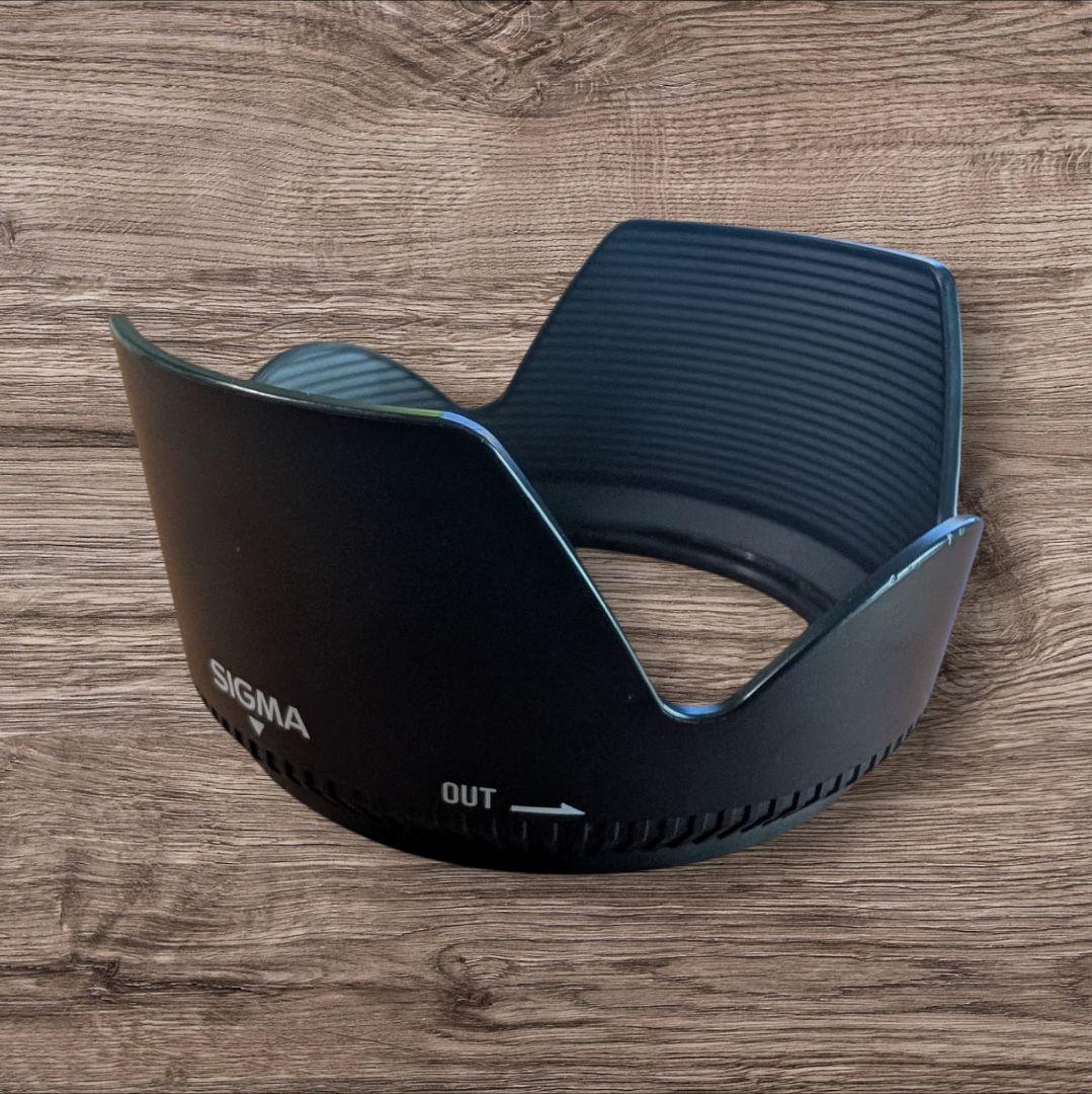 【中古】SIGMA 18-250mm F3.5-6.3 Canon用 フード付