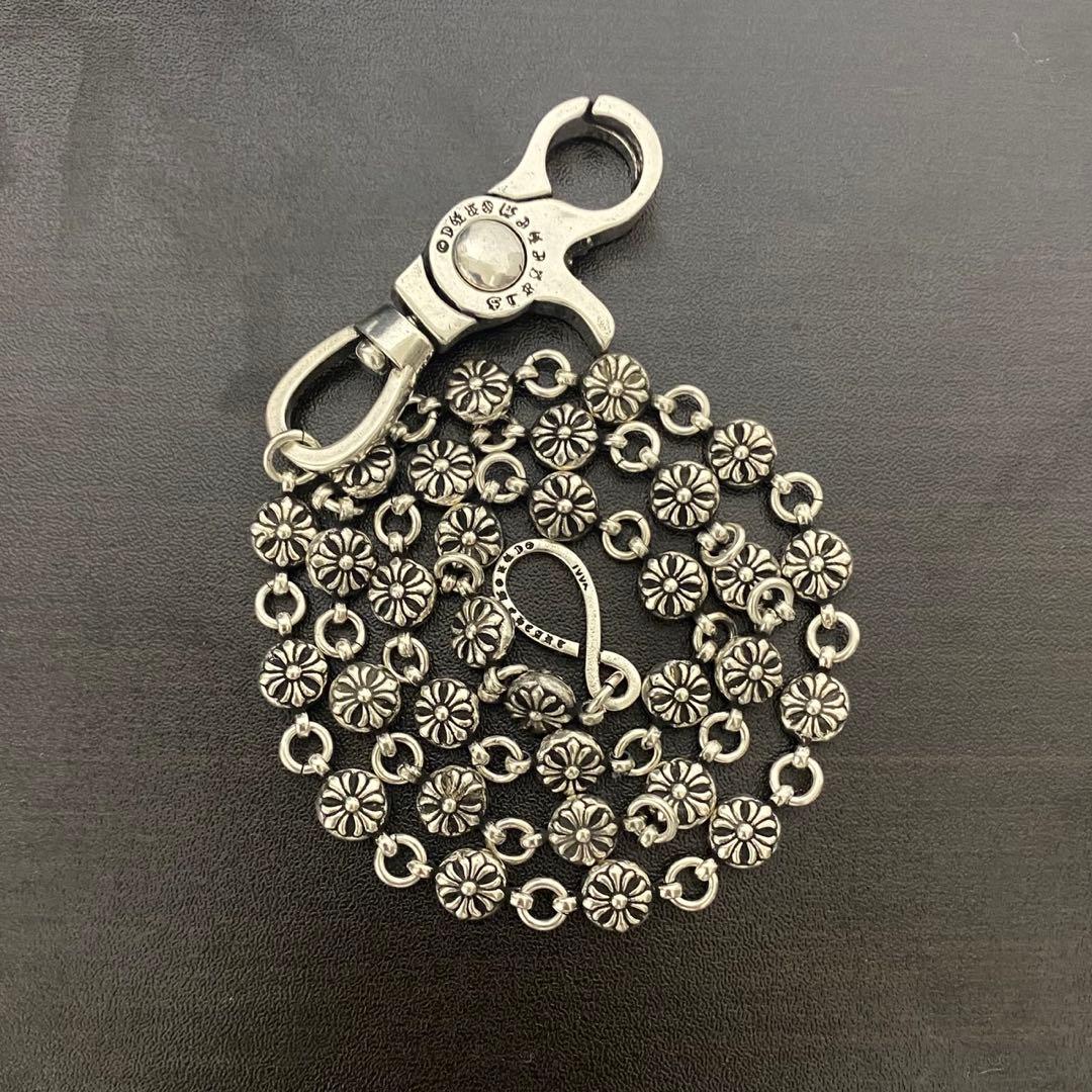 タイニーフック ウォレットチェーン シルバー925刻印