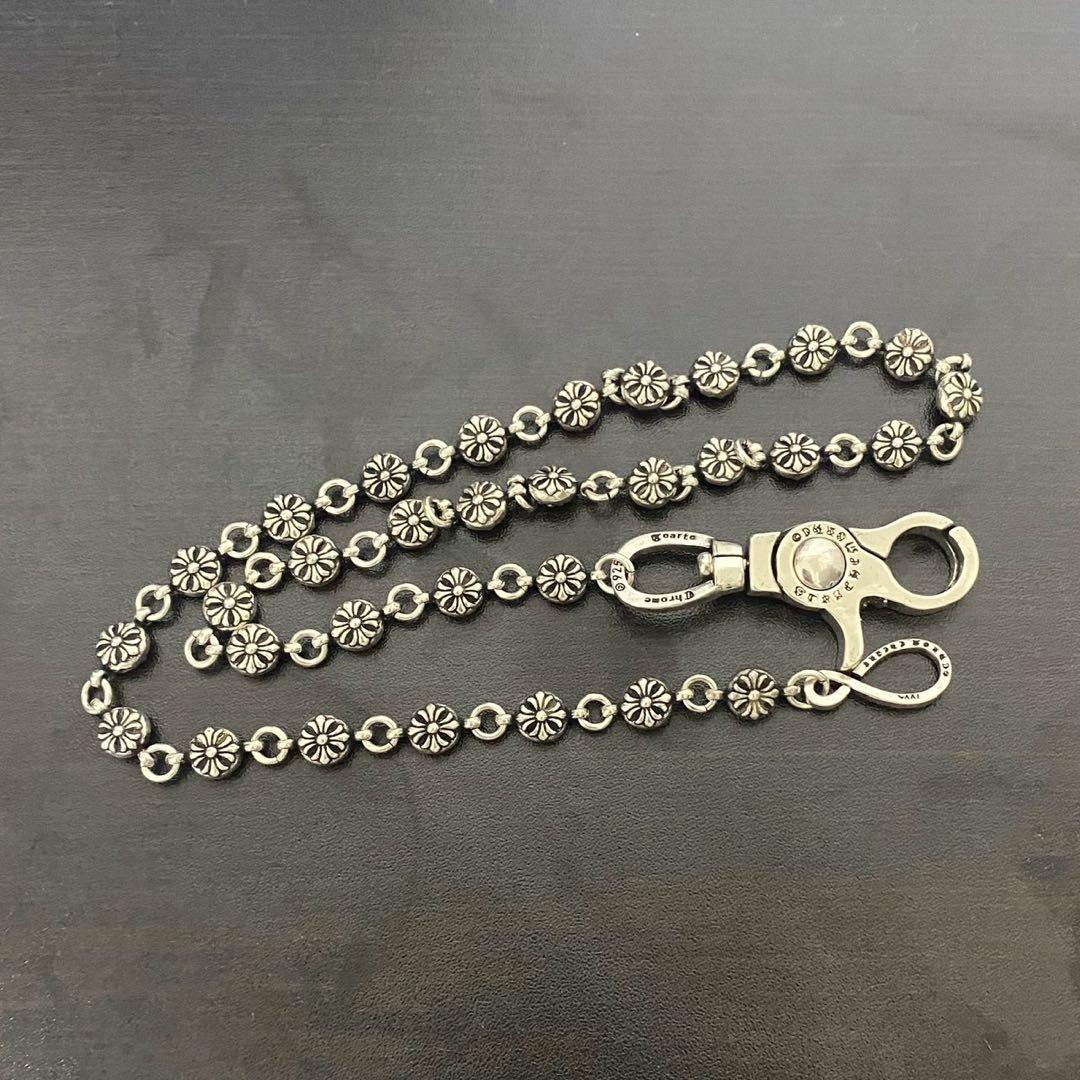 タイニーフック ウォレットチェーン シルバー925刻印