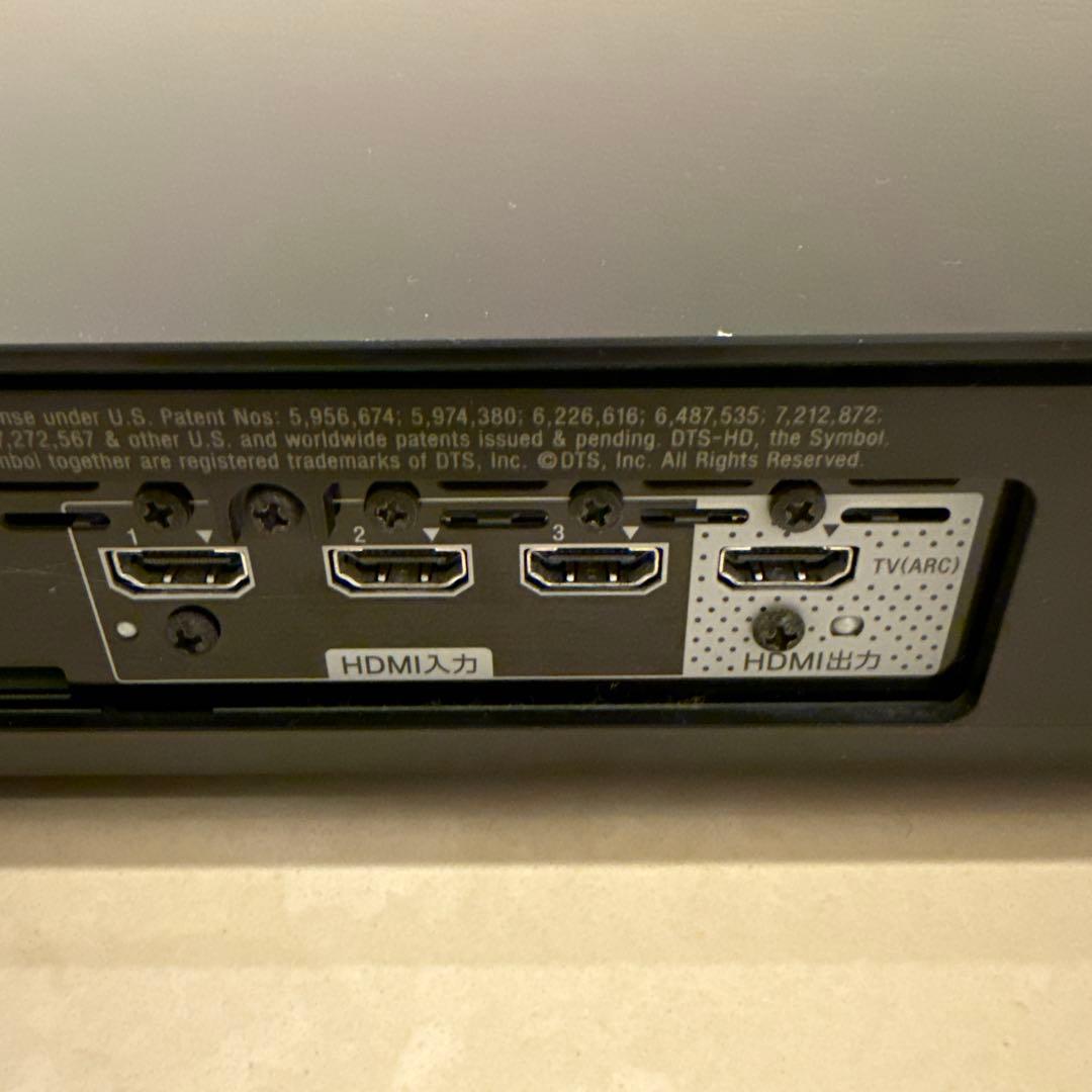 SONY ホームシアターシステム HT-XT1 リモコン 動作確認済 14年製