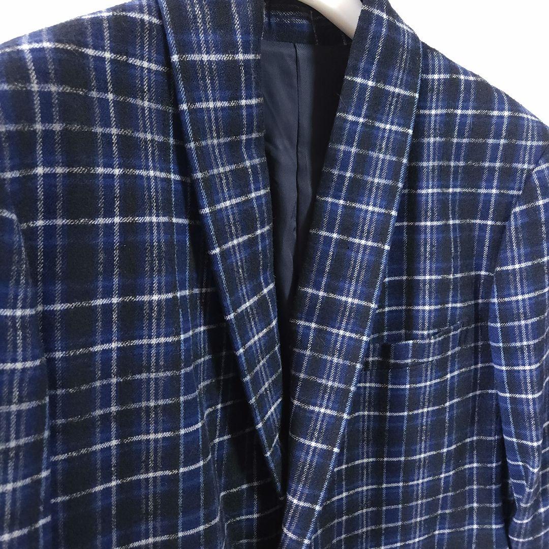 80's ISSEY MIYAKE MEN フランネルショールカラージャケット