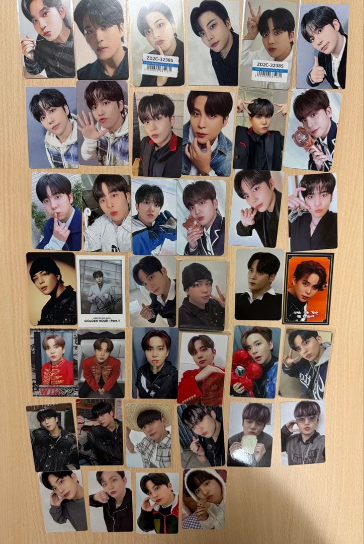 ATEEZ ジョンホ　各種　トレカセット