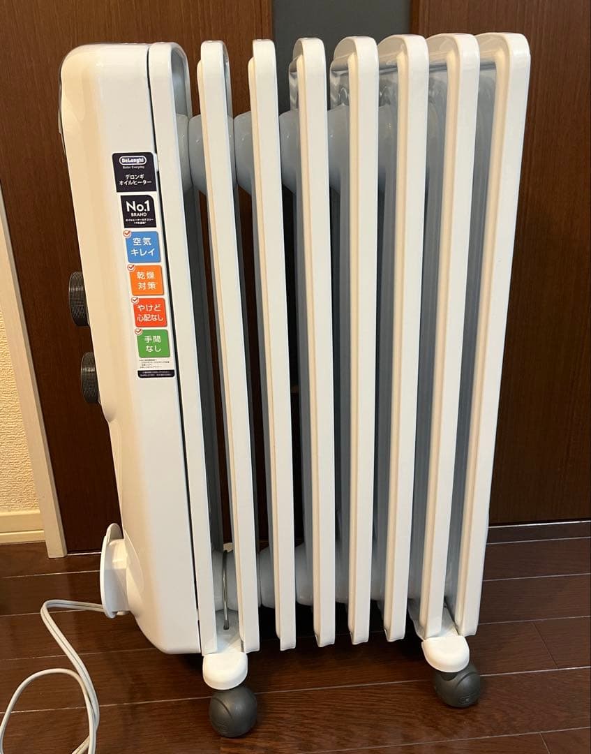 美品 Delonghi オイルヒーター RHJ35M0812-DG