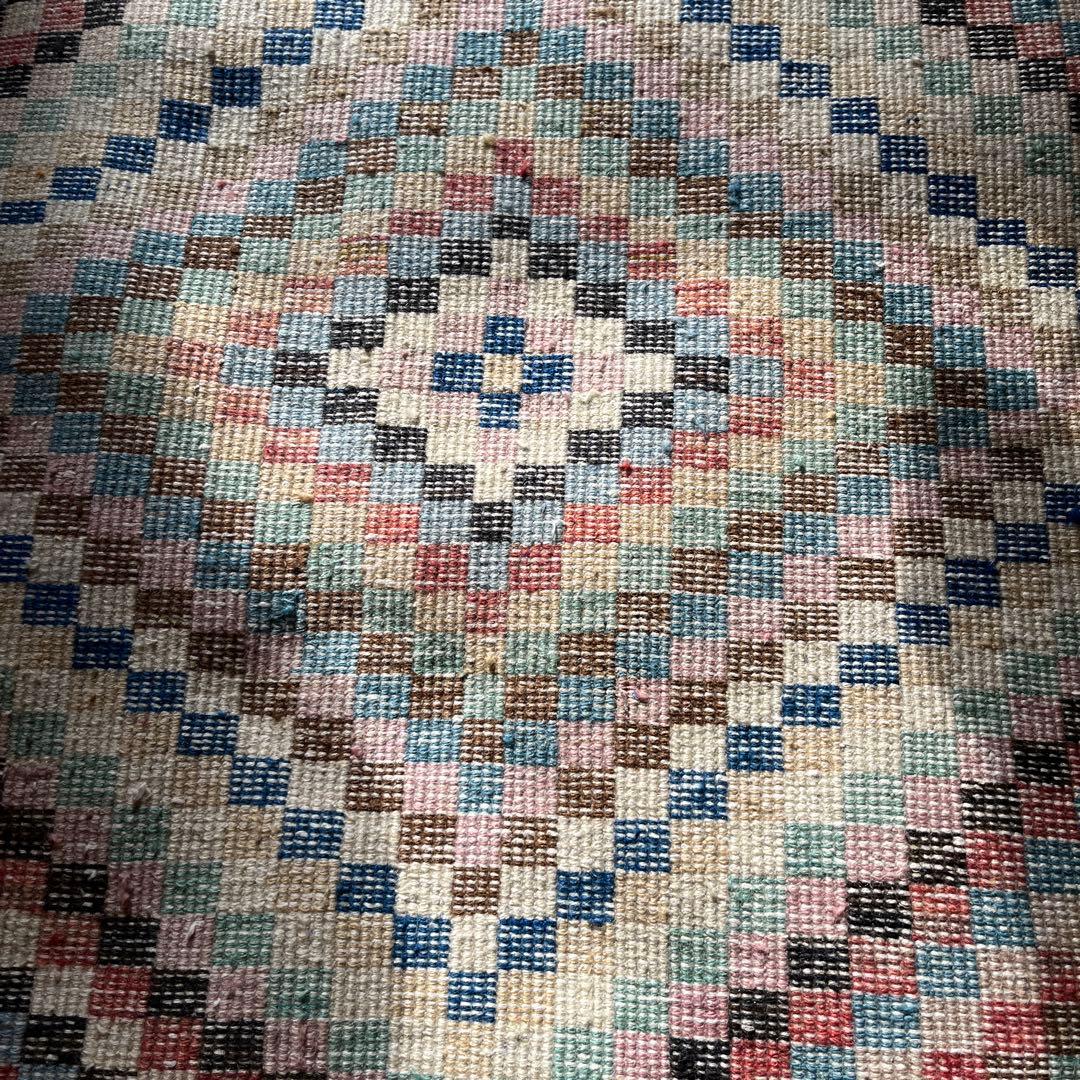 トルコヴィンテージラグ　正方形　94×101