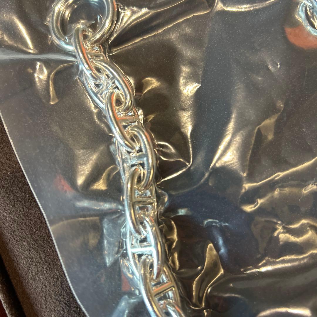 超希少【新品未開封】エルメス シェーヌダンクル ネックレス GM31 コマ