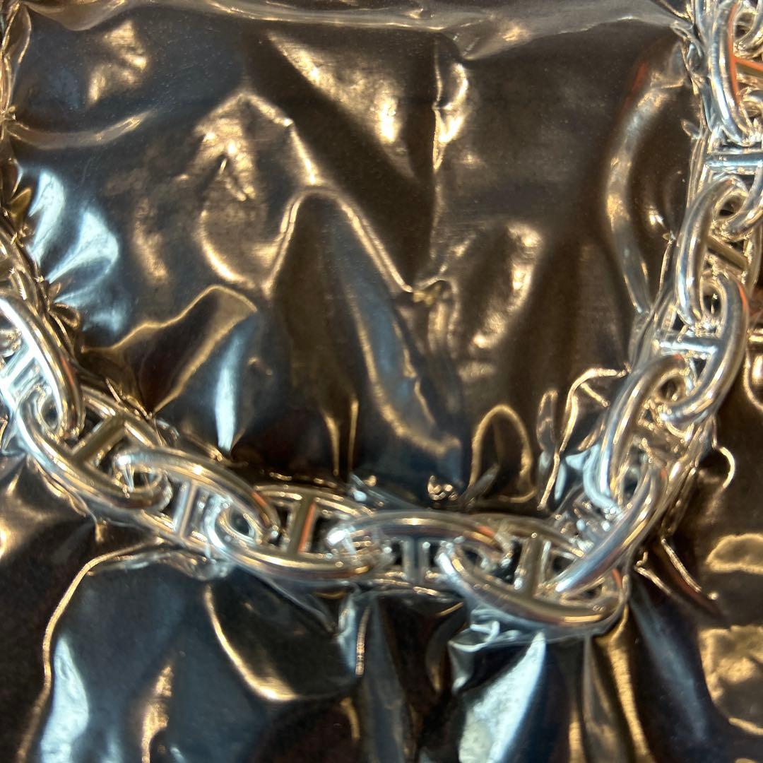 超希少【新品未開封】エルメス シェーヌダンクル ネックレス GM31 コマ