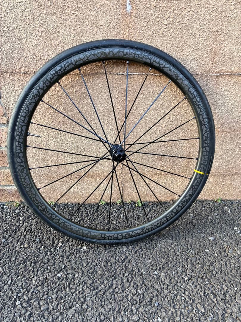 ま*。様 MAVIC cosmic slr32 限定モデル　フロント カーボン