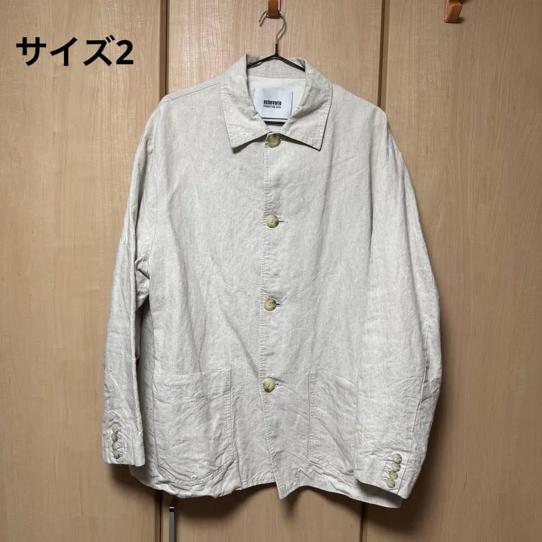 サイズ2 美品 echeveria カバーオール ジャケット エケベリア OVY