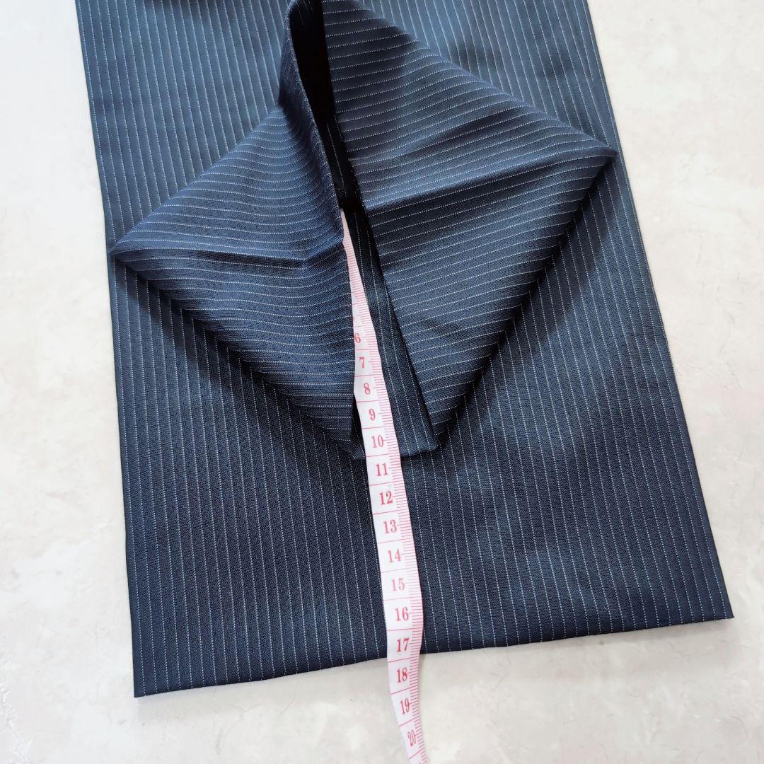 【新品】アオヤマ　高級ライン　HILTON×TORAY XL　濃紺　ストライプ