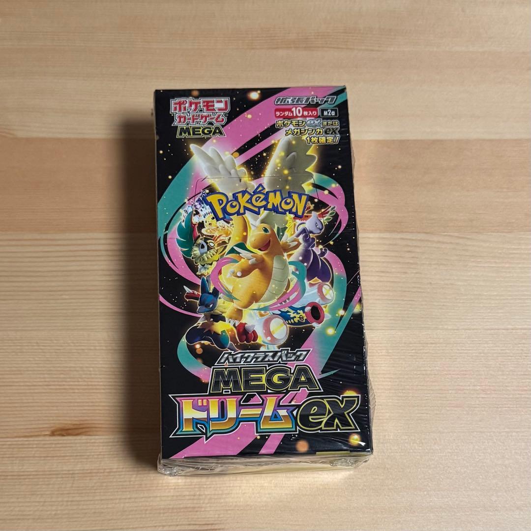 ★新品未開封★ ポケモンカードゲーム MEGAドリームex シュリンク付き