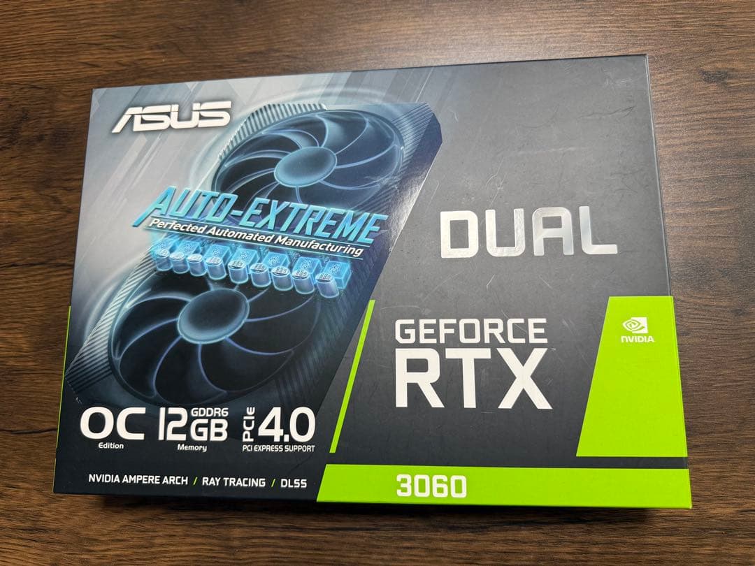 グラフィックボード・グラボ・ビデオカード ASUS DUAL GeForce RTX 3060 OC Edition