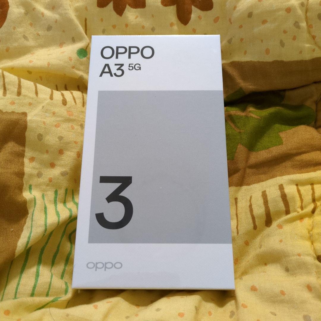値引き不可　OPPO A3 5G パープル　 本体　新品未使用