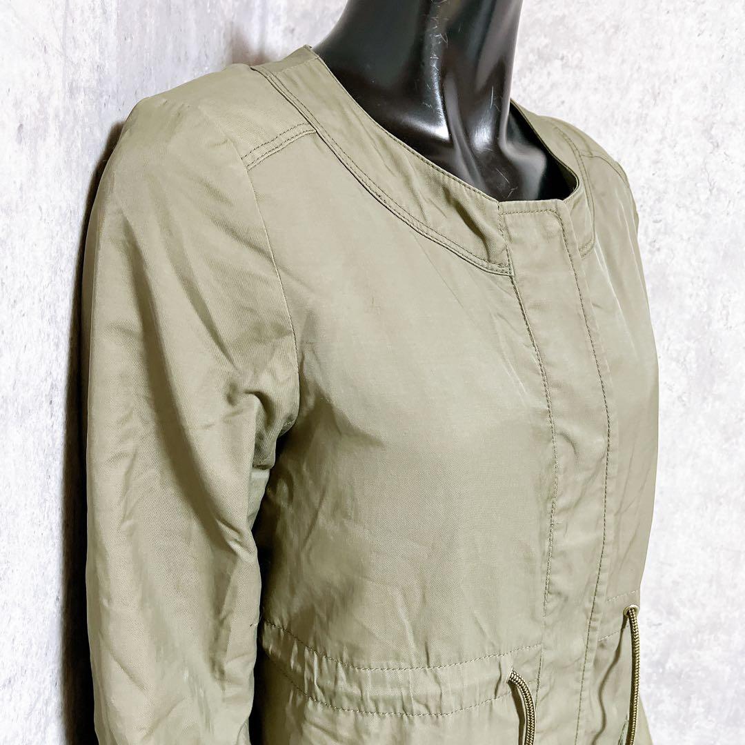 [Spick and Span] モッズコート ミリタリー ライナー付き 裏起毛