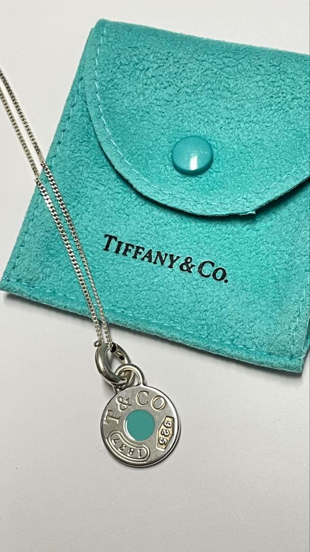 【美品】Tiffany & Co.ティファニー　サークル　ペンダントトップ　❤︎