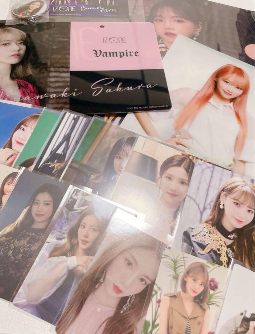 IZ*ONE iveルセラ　宮脇咲良　チェウォン　トレカ　グッズ　ウンビ