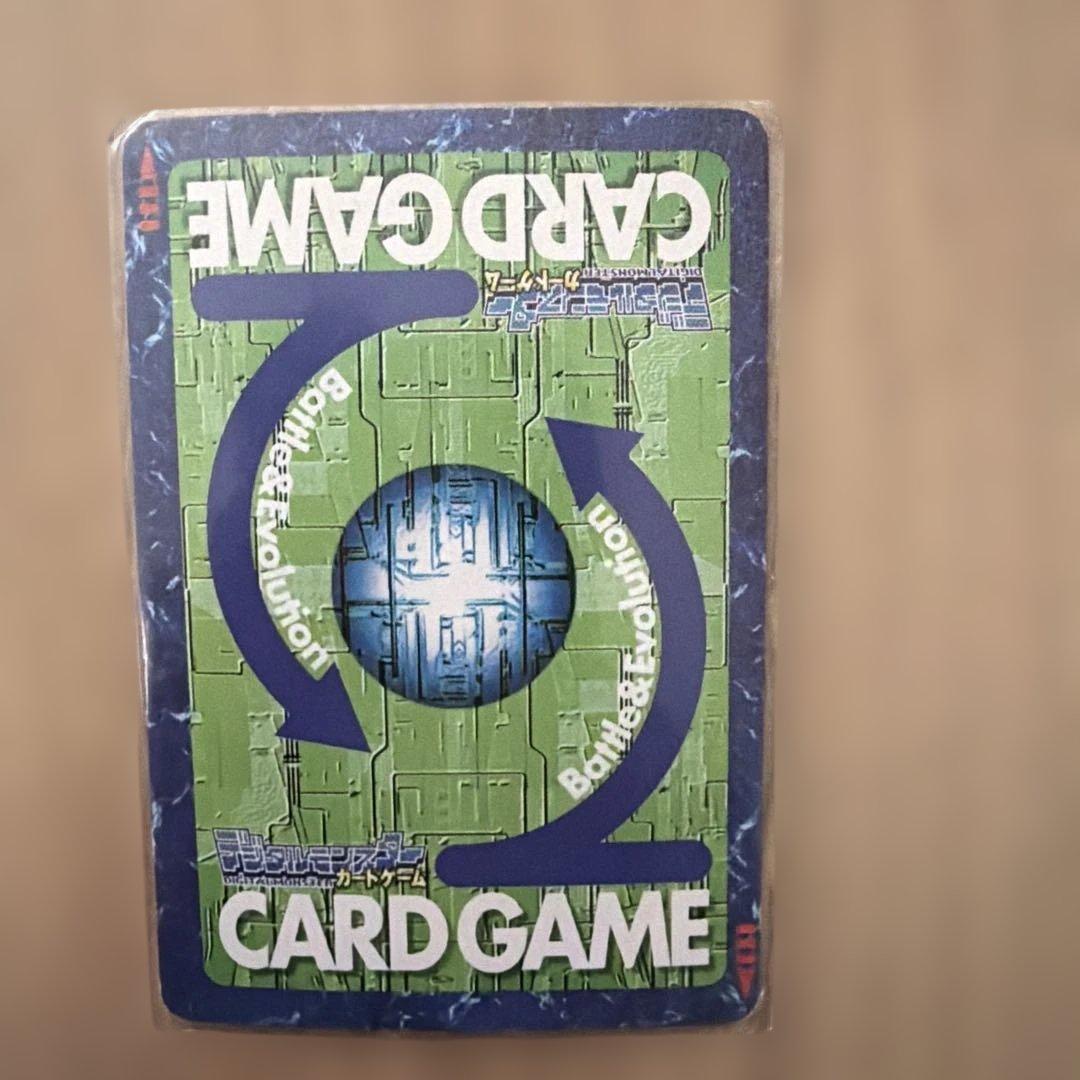 旧デジモンカード　Bx-49　メディーバルデュークモン　ゴールドエッチング