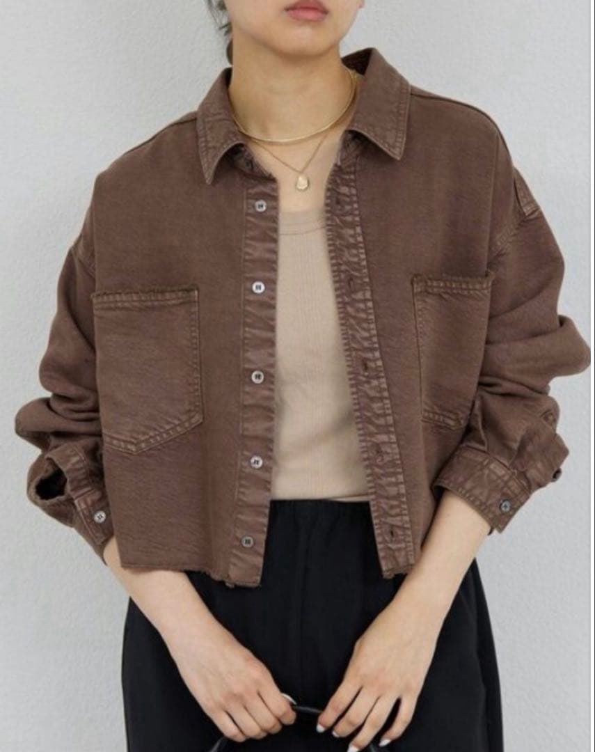 極美品！2025AW【ガリャルダガランテ】リヨセルショートシャツ