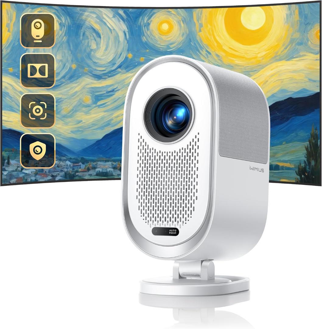 【開封済み・未使用】iWiMiUS　プロジェクター　K11　Dolbyオーディオ