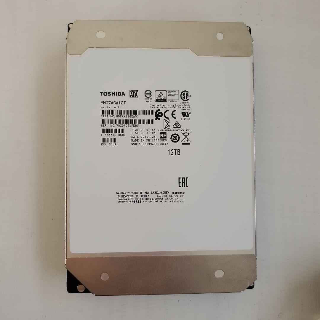 TOSHIBA 12TB 内蔵型HDD MN07ACA12T