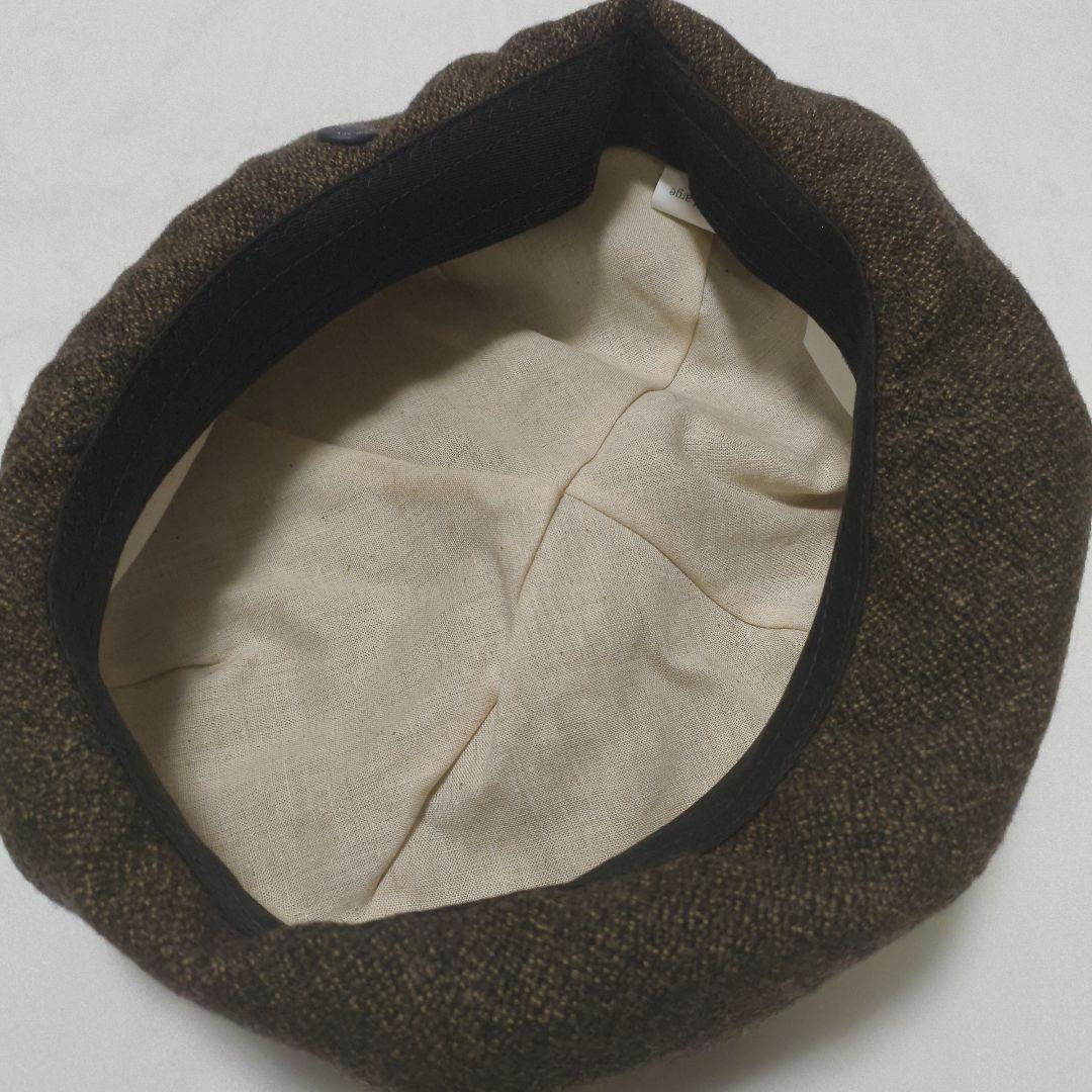 CPH ブラウン ベレー帽 M/L 日本製