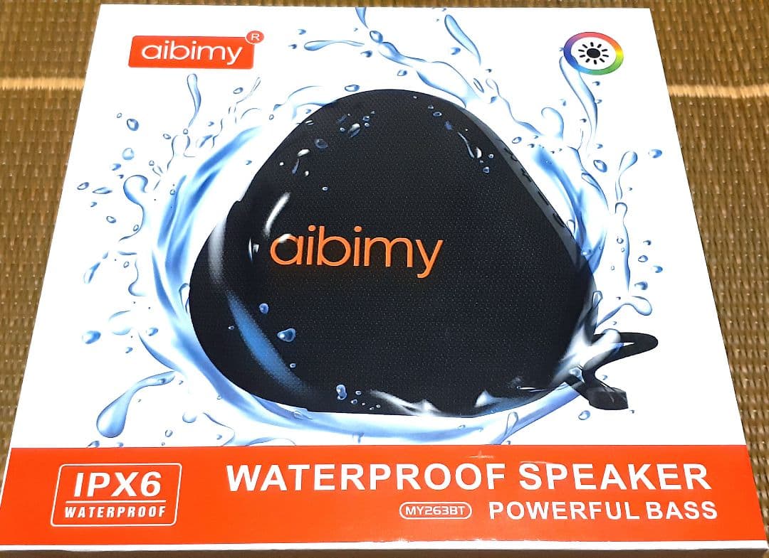 非売品 aibimy MY263BT 綾鷹 bluetooth スピーカ 防水