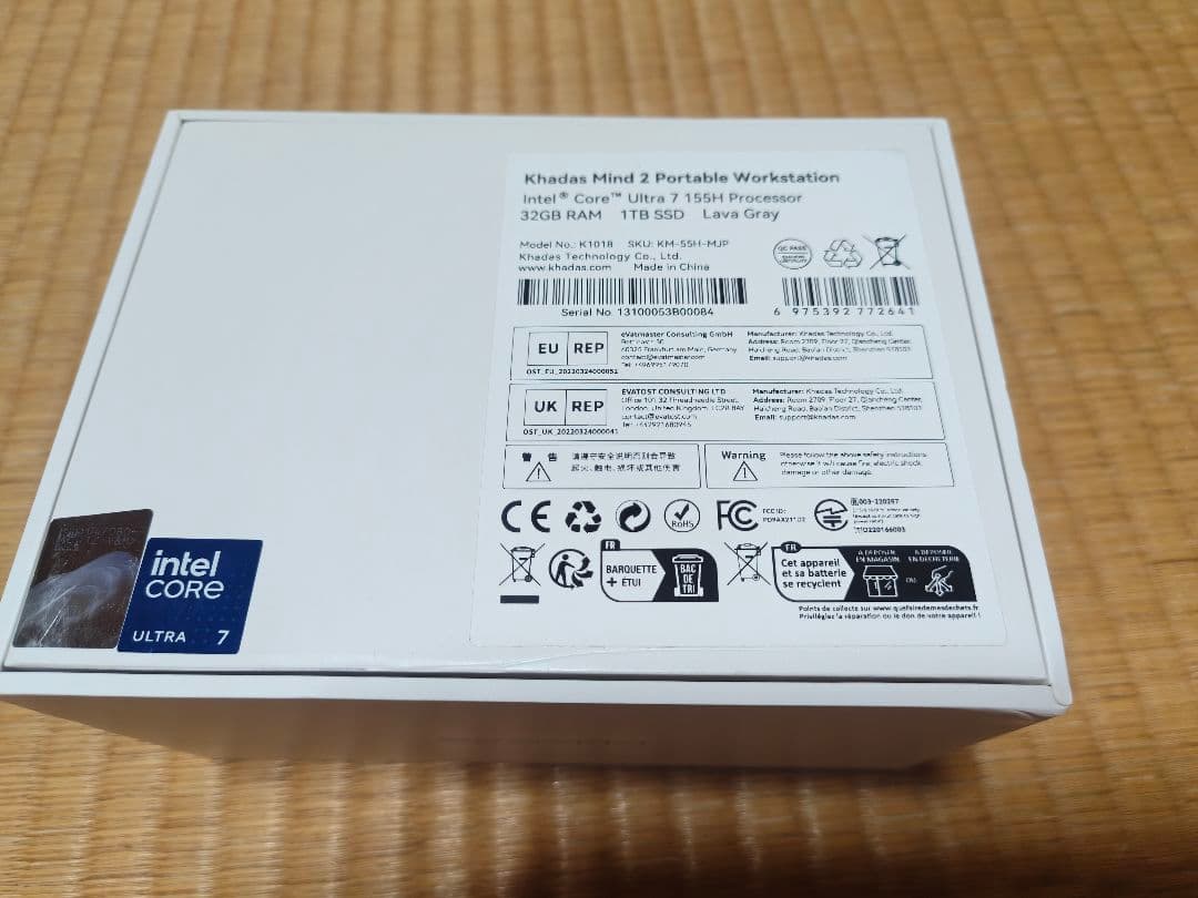 khadasmind2　Khadas Mind Graphicsセット