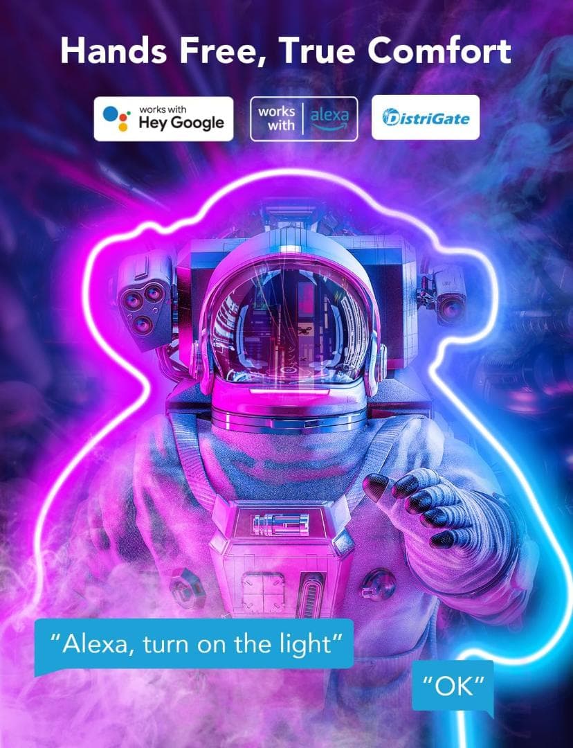 新品 Govee H61A2 LED ロープライト 5m アプリ対応