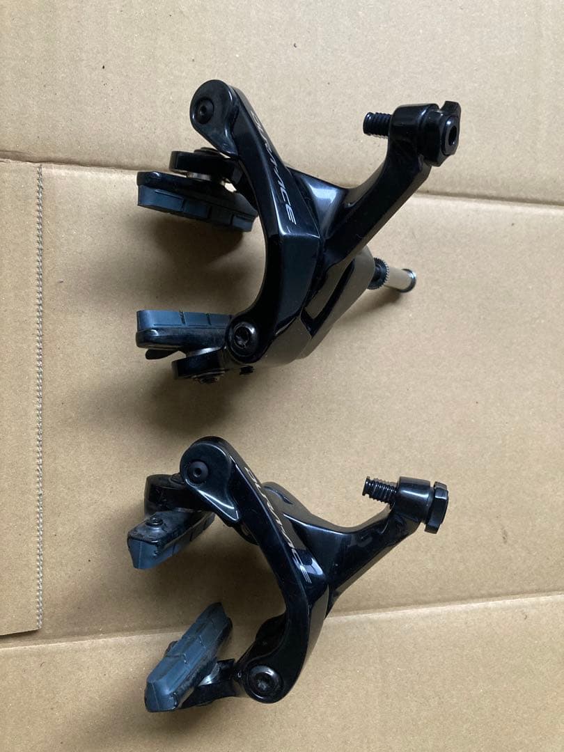 r9100 リムブレーキ キャリパー 前後 デュラエース　値下げ