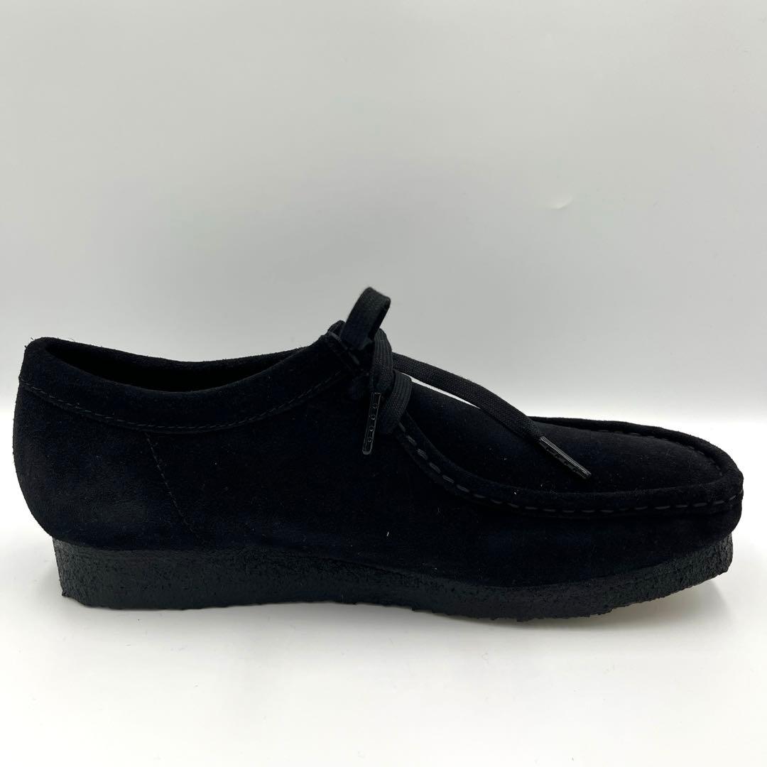 【新品】Clarks ブラック Wallabee 26.5 クラークス ワラビー