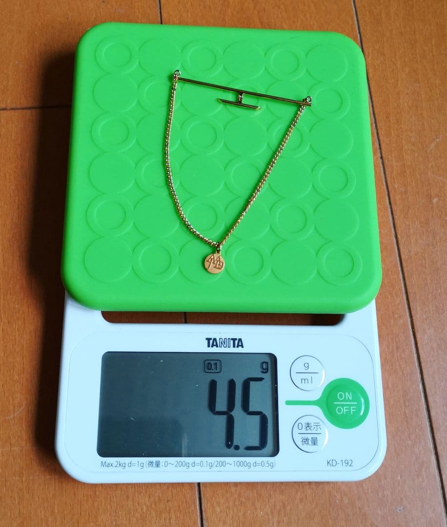 ピンバッジ兼カフス レア物 AAJD 14金 金張りシルバー製ピン C58