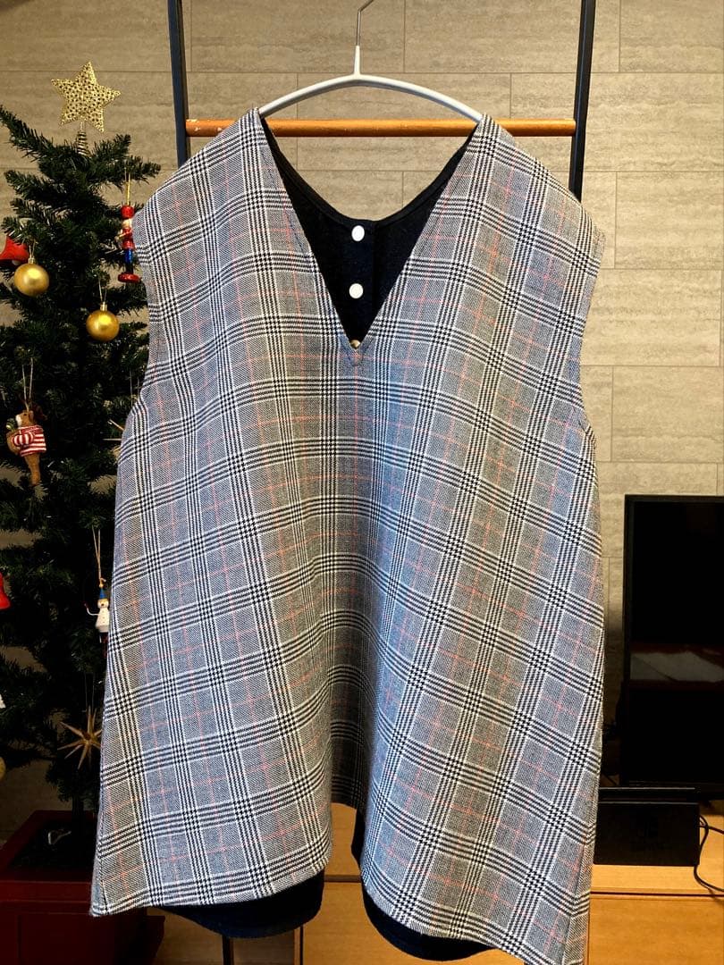 トゥモローランド タッターグレンチェック4way ジレ