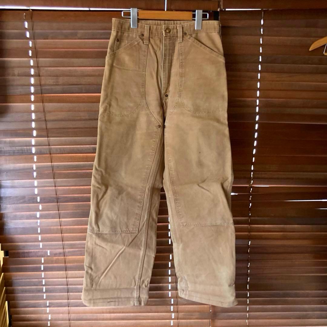 け*い様 70s 80s カーハート ペインターパンツ ダブルニー Carhar