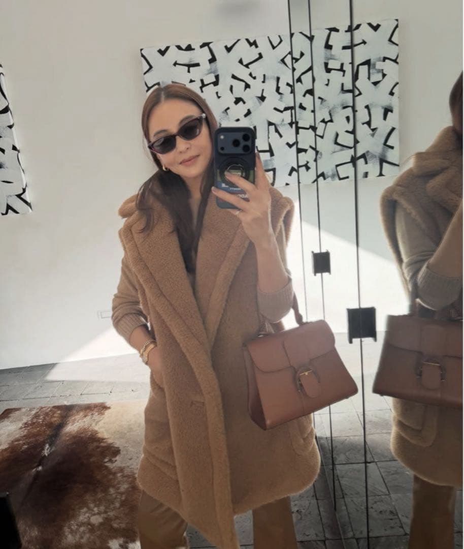 タキマキ着用　マックスマーラ　テディ ジレ　ベスト　BREDA1234