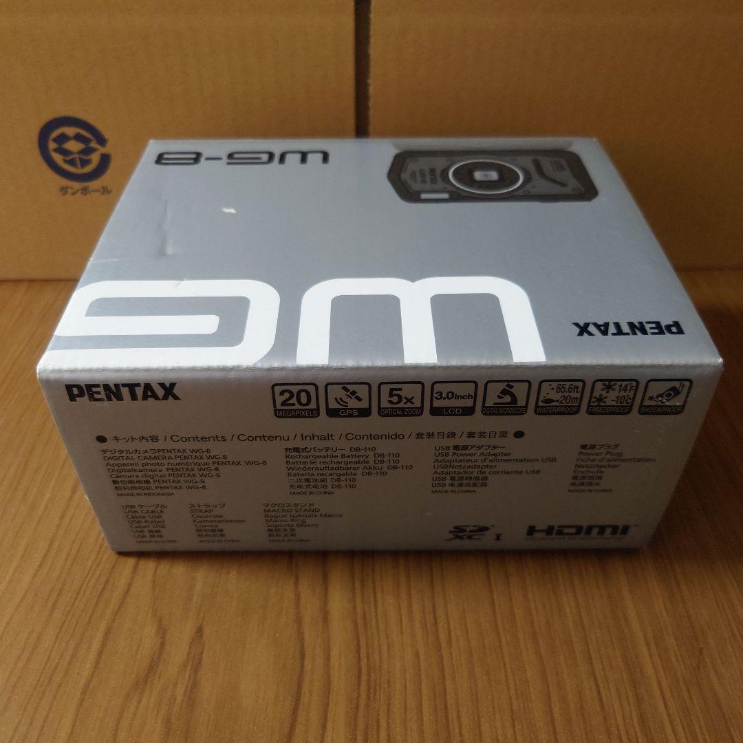 PENTAX WG-8 ブラック コンパクトデジタルカメラ