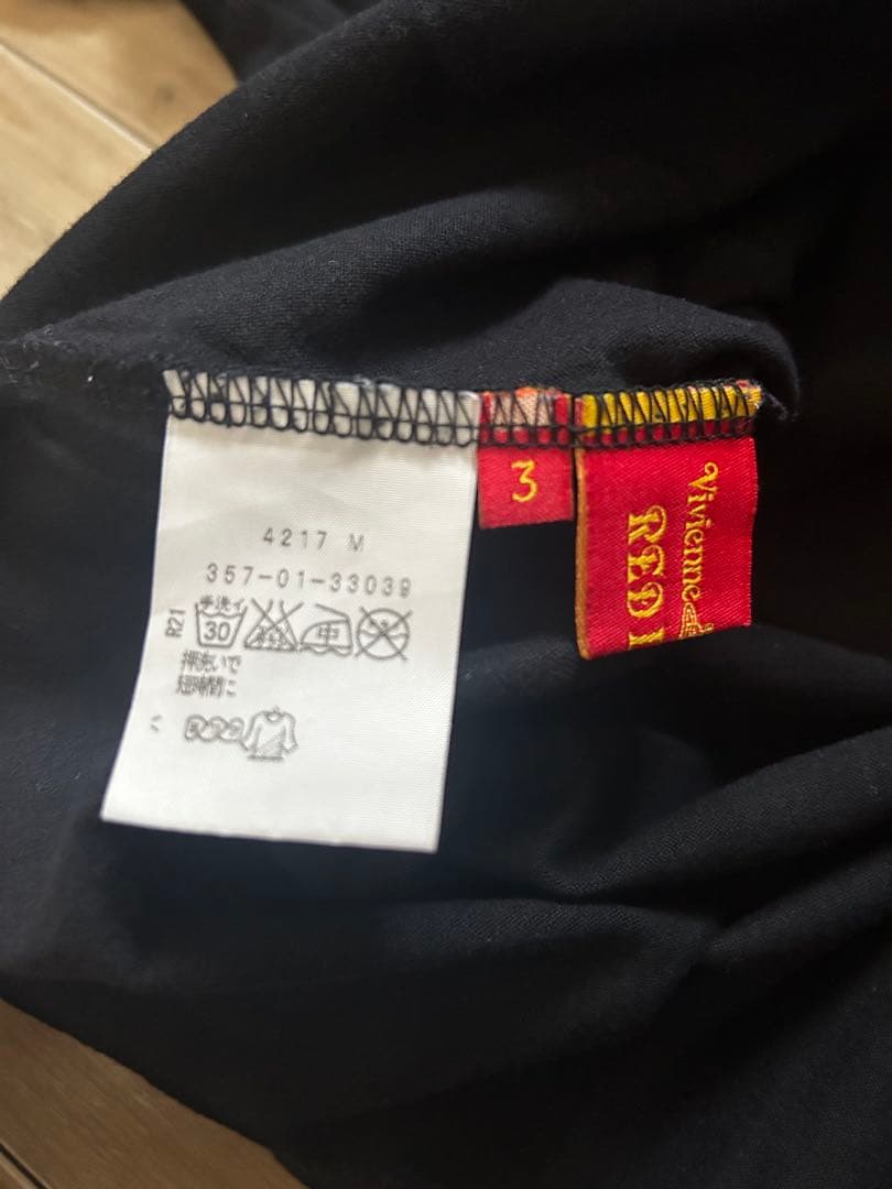 ヴィヴィアンウエストウッドレッドレーベル オーブ Tシャツ カットソー トップス