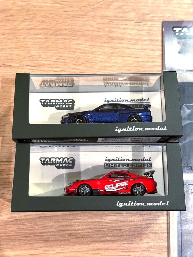 1/64 ignition model R34 GT-R Supra TAS限定