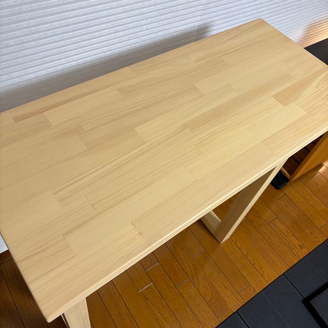 e*n様 清水材木店　木製オーダー　スタンディングデスク　カウンターテーブル