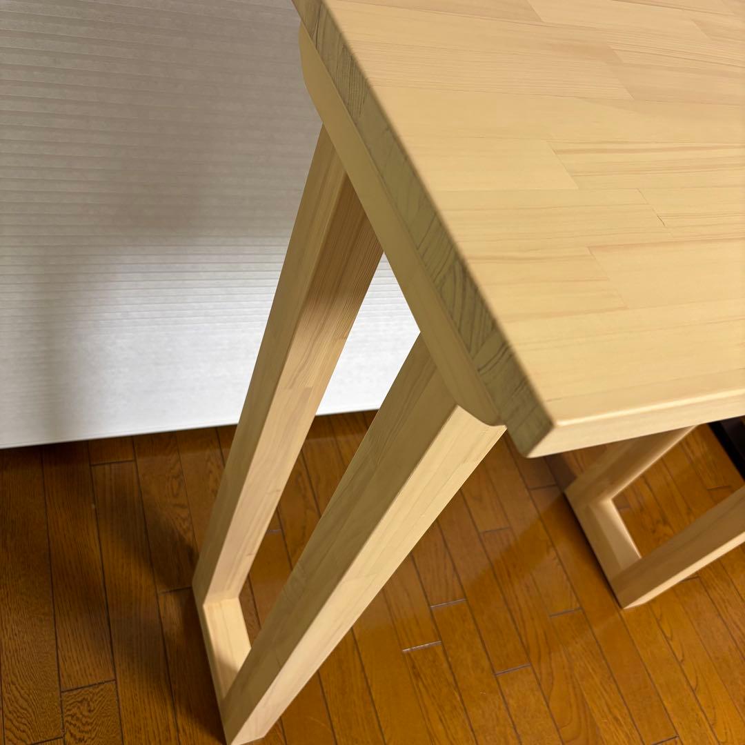 e*n様 清水材木店　木製オーダー　スタンディングデスク　カウンターテーブル