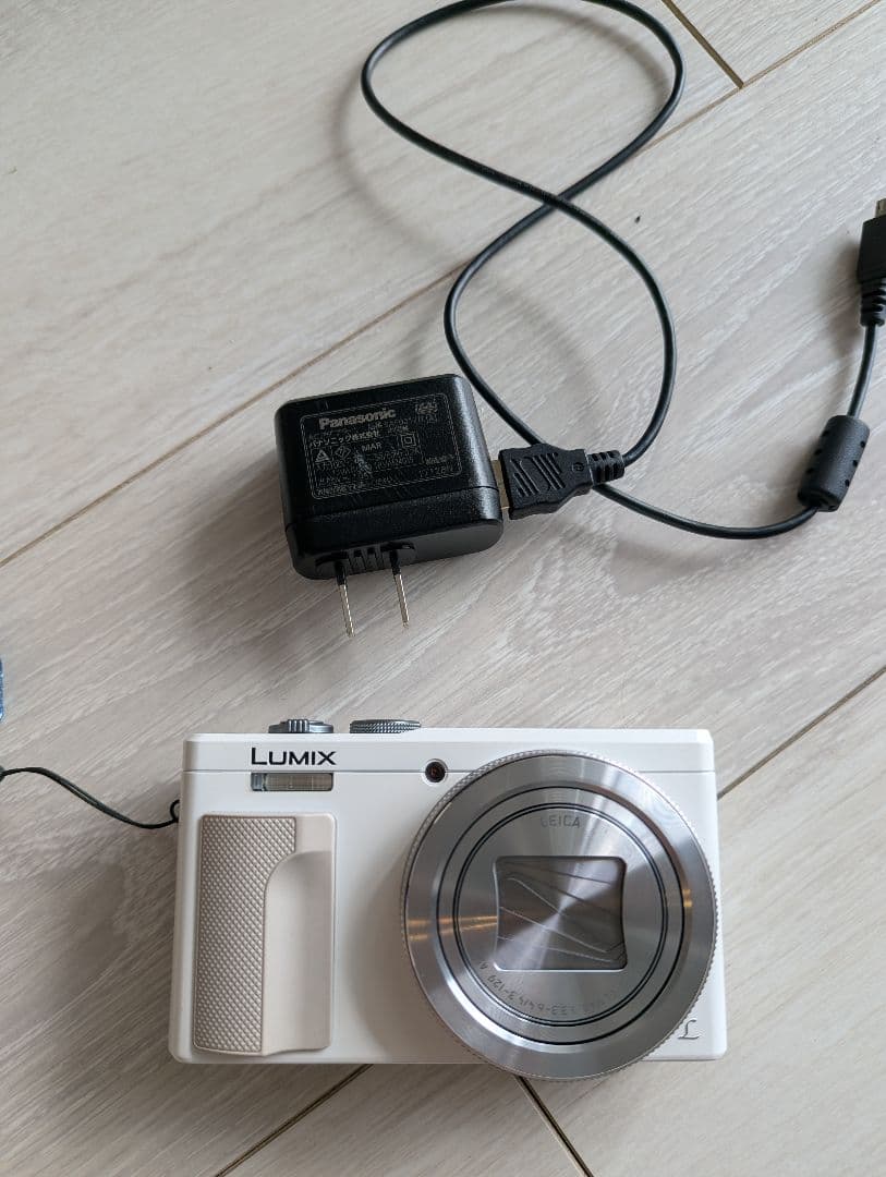Panasonic Lumix ホワイト デジタルカメラ DMC-TZ85