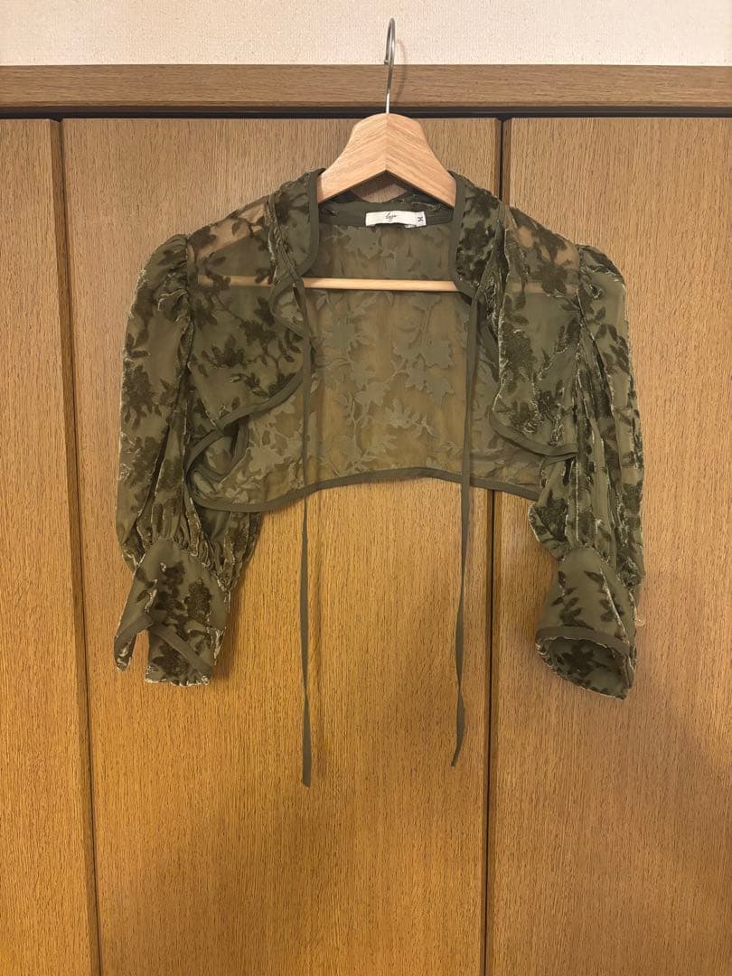 Na【Leja】花柄ボレロセットアップマーメイドワンピースドレス