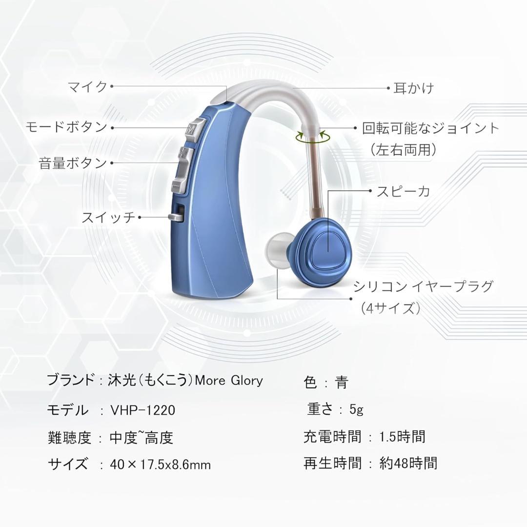 ■　集音器 高齢者向け 音声拡大 雑音抑え 耳掛け式
