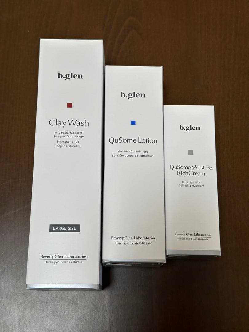 【ate】b.glen クレイウォッシュ・ローション・クリームセット