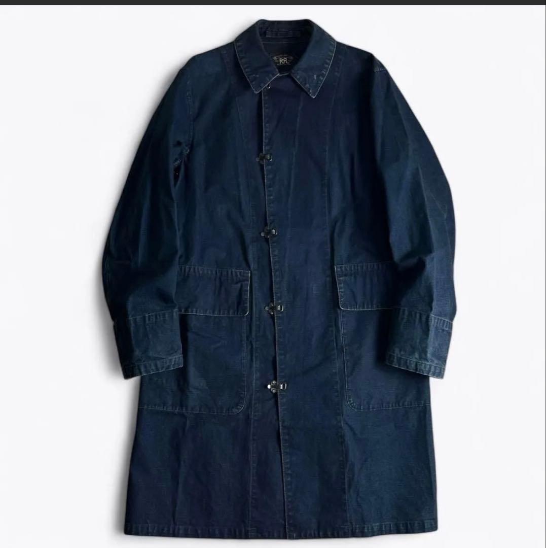 ジャケット・アウター rrl fireman denim coat