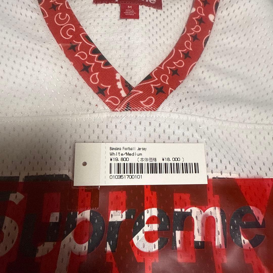 シャツ Supreme Bandana Football Jersey \"White\"