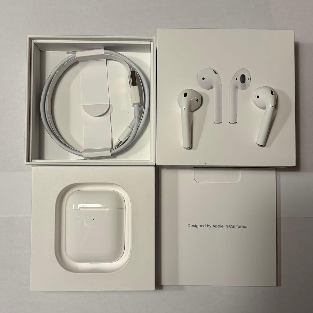 イヤホン AirPods2 with Wireless Charging Case
