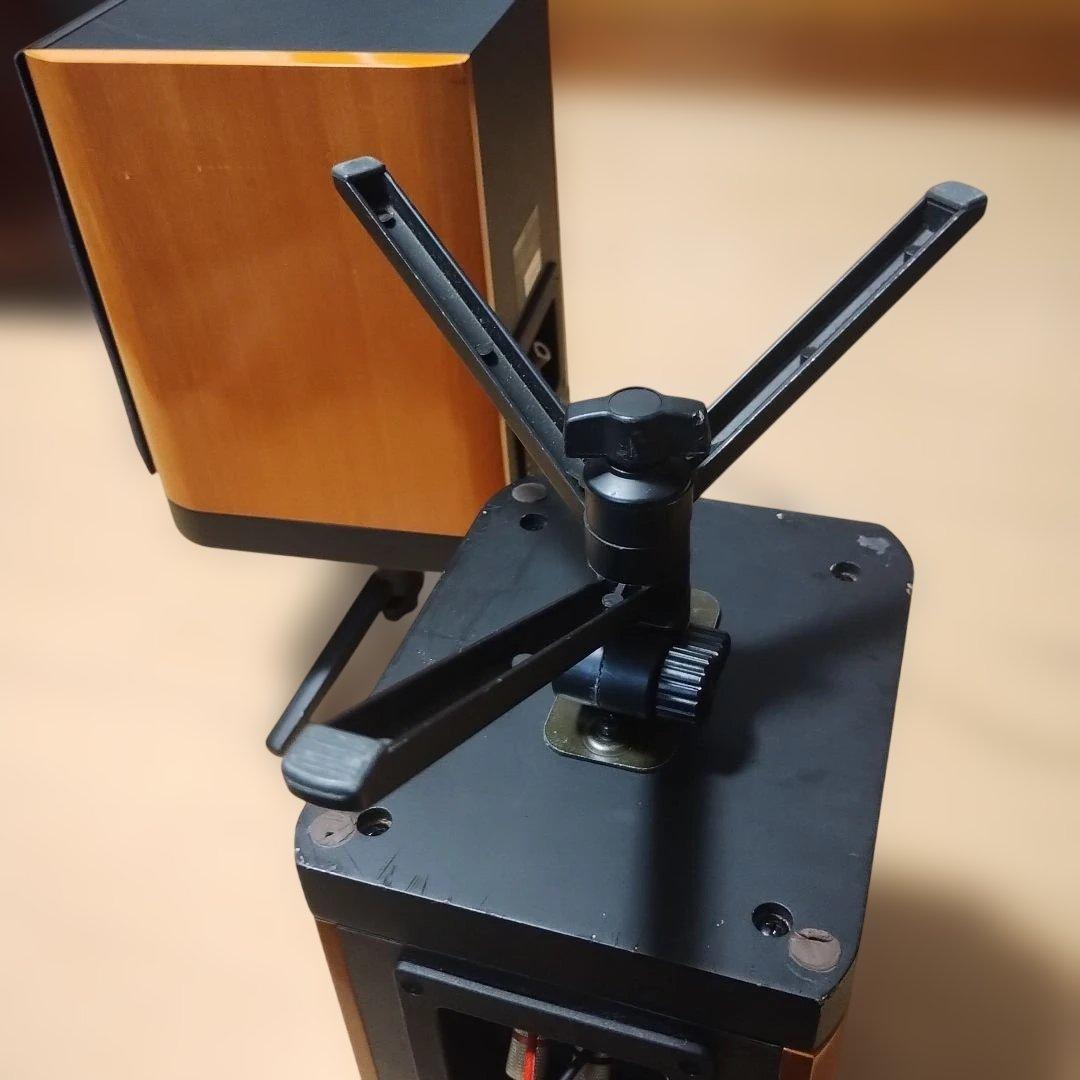 ONKYOおしゃれなスタンド付きスピーカー　モデル D-112E　ペア　動作良好