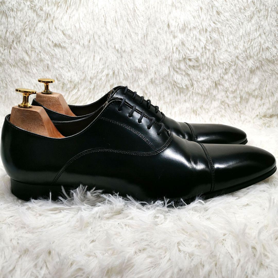 【美品】REGAL　リーガル　ストレートチップ　011R　ブラック　27cm