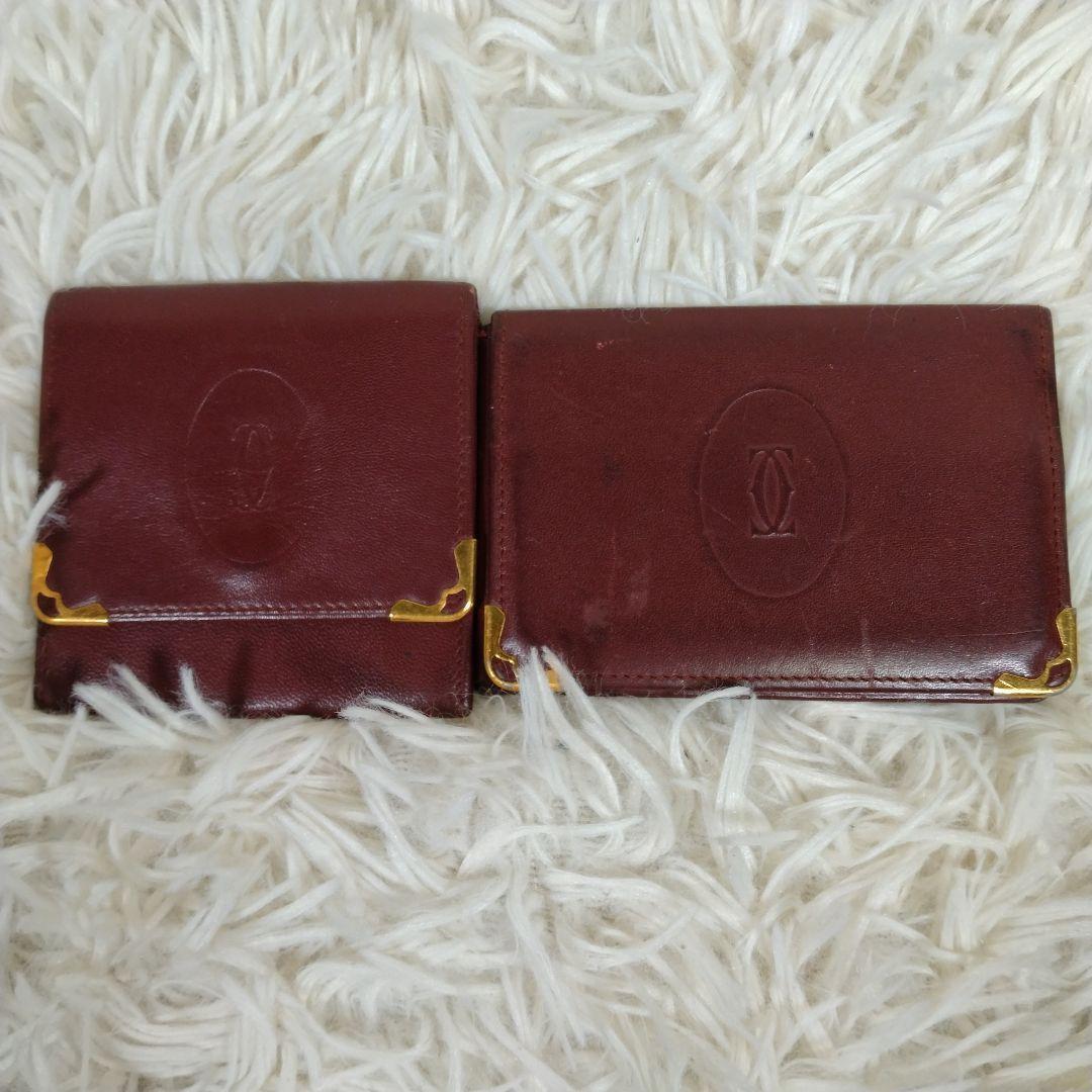 Cartier 財布 ケース 巾着 6点 まとめ売りボルドー
