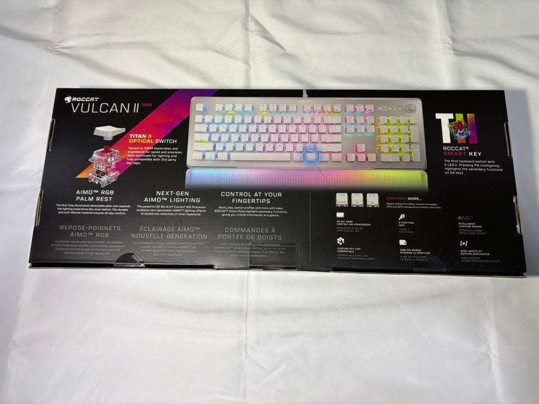 ROCCAT Vulcan II Max ゲーミングキーボード 有線 日本語配列